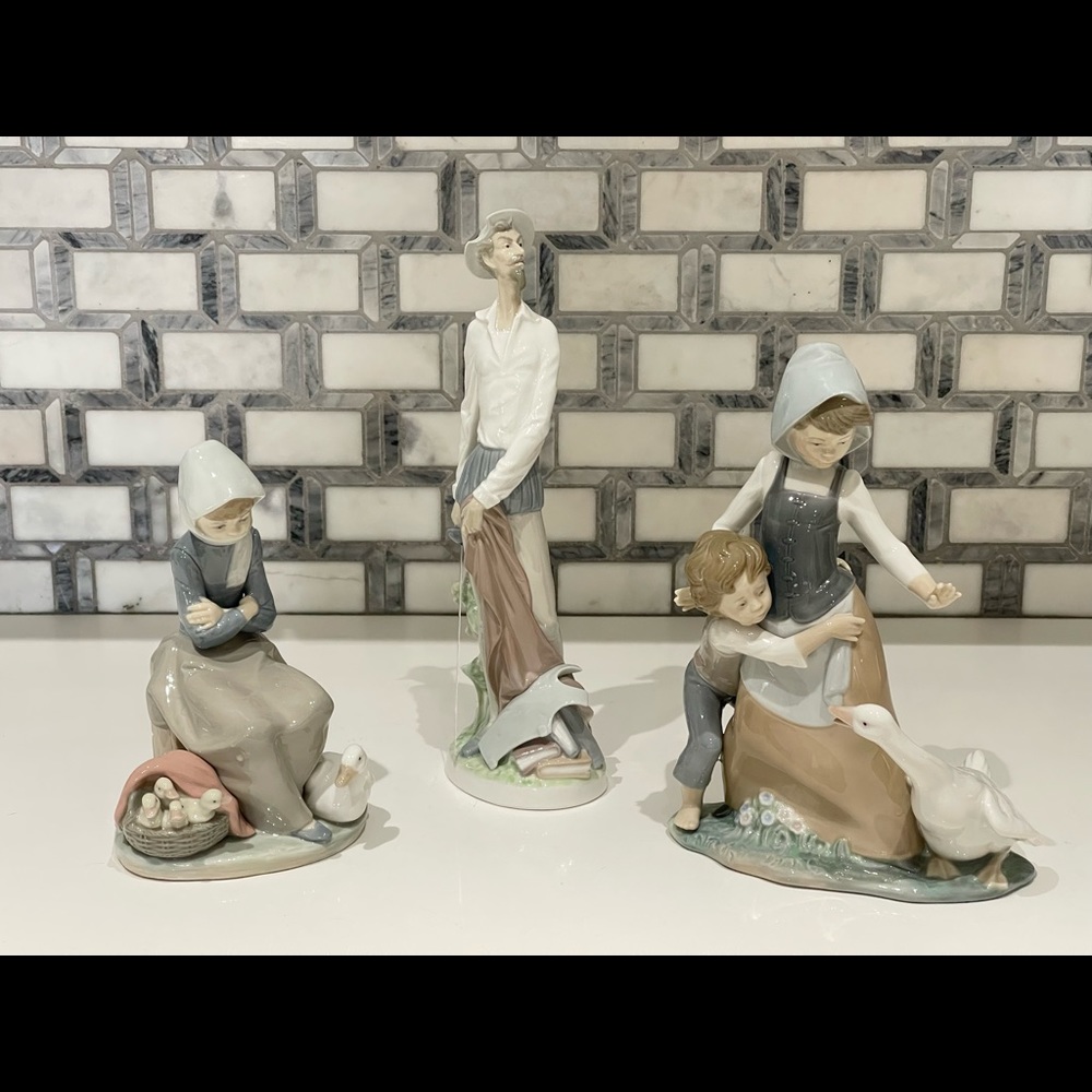 Lladró - 3 pieces (No boxes)
